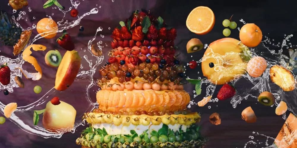 Photo de Composition de fruits